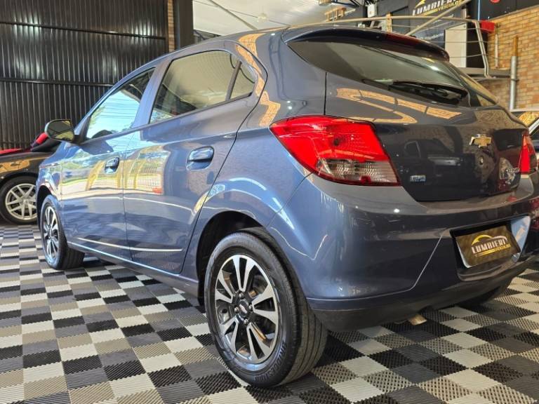 CHEVROLET - ONIX - 2013/2014 - Azul - R$ 55.900,00