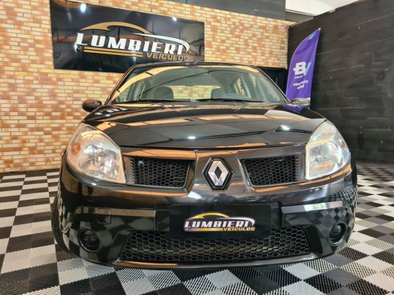 RENAULT - SANDERO - 2009/2009 - Preta - R$ 24.500,00