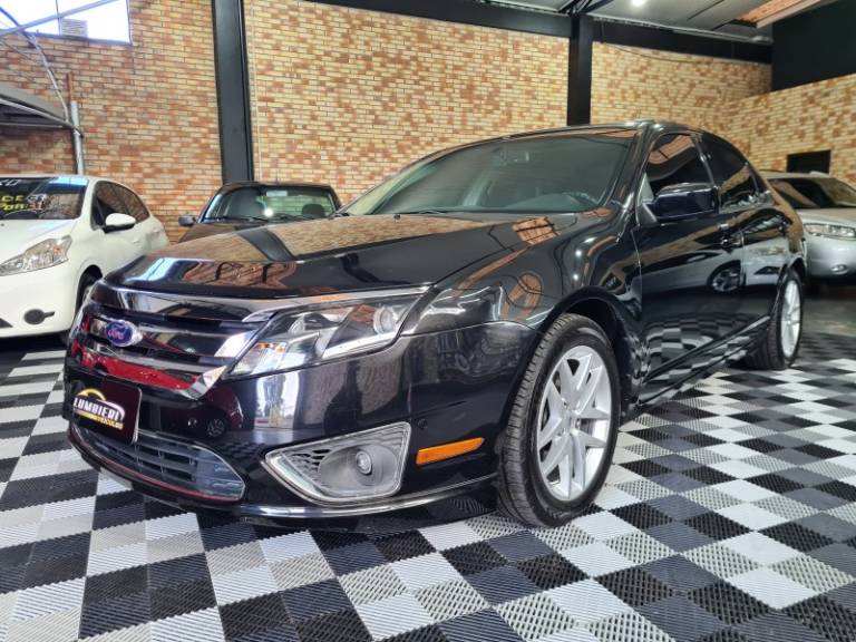 FORD - FUSION - 2009/2010 - Preta - R$ 54.500,00